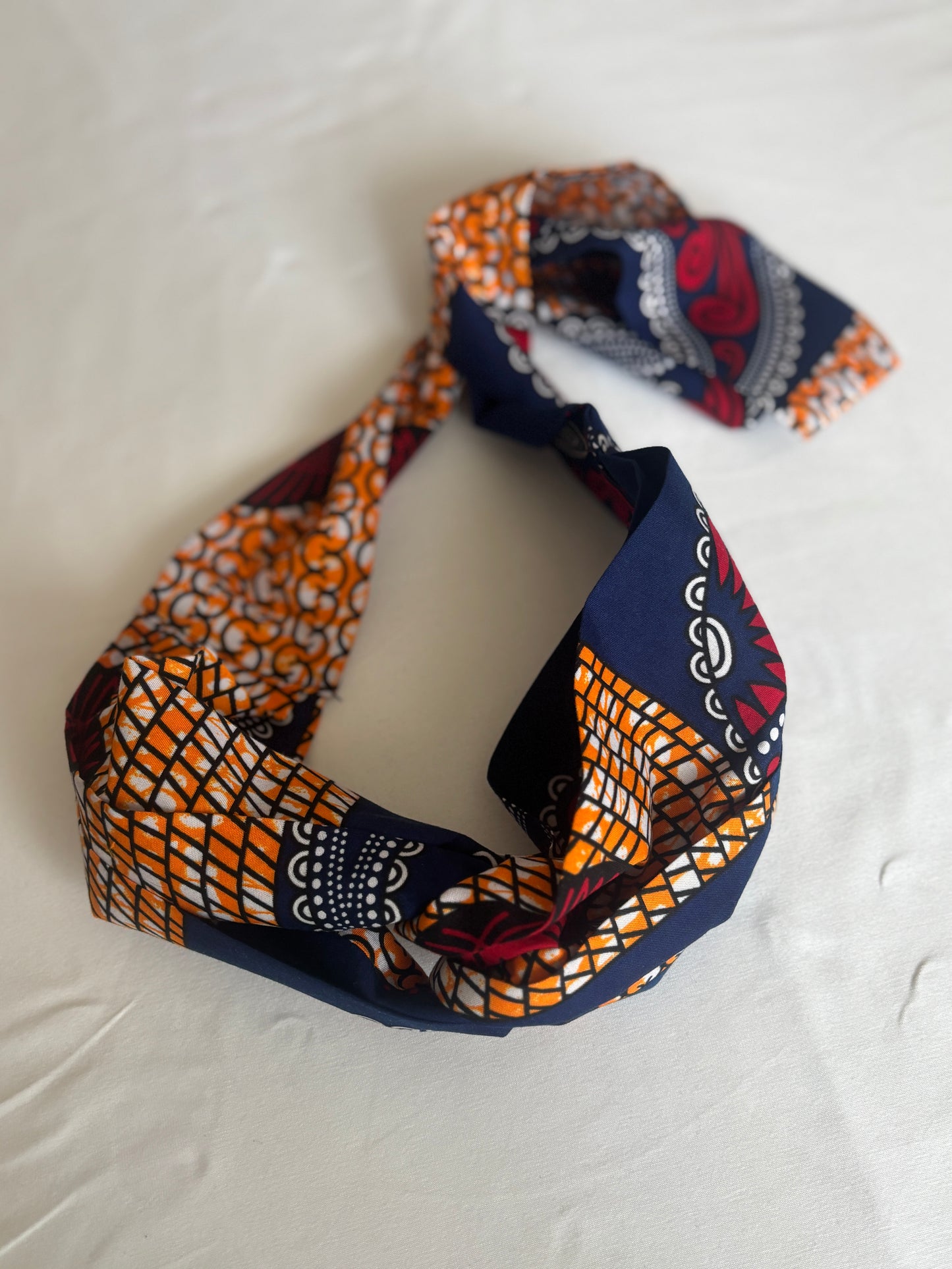 Ankara Print Head Tie